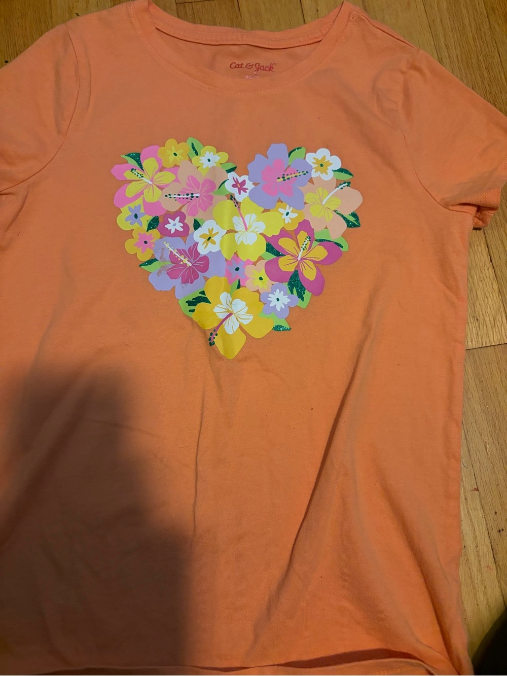 Orange girl shirt
